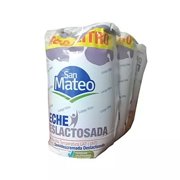 Promoción Leche Deslactosada Megalitro San Mateo