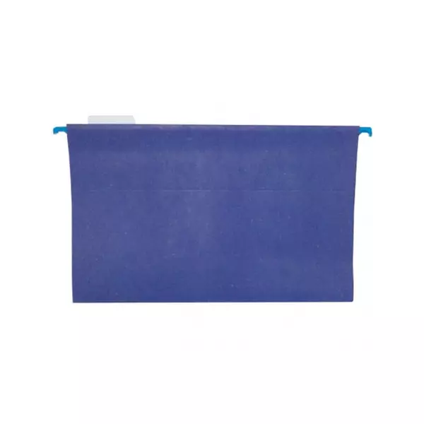 Carpeta Cartón Colgante Azul