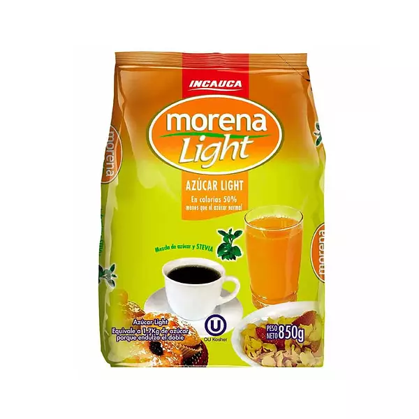 Azúcar Morena Light Mezcla de Azúcar y Stevia Incauca
