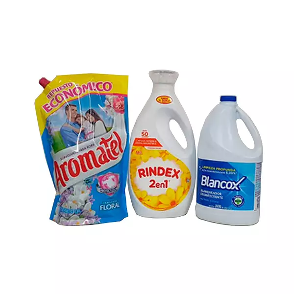 Rindex Liq Flores para Mis Amores 2 L + Blancox 2l + Aromate