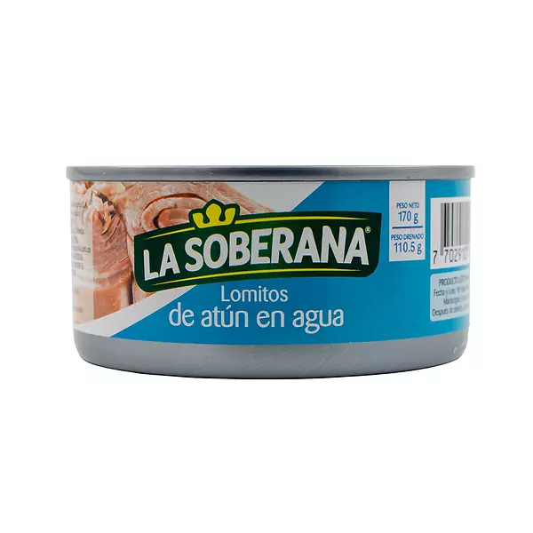 Lomitos de Atún de Agua La Soberana