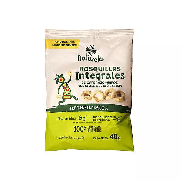 Rosquillas Veganas Naturela 12 Unidades 40g C/U