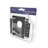 Caddy Adaptador Segundo Disco Duro Sata Ssd Cd Dvd 12,7 Mm