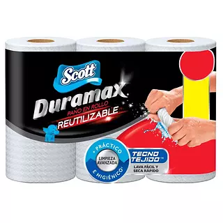 Toallas De Cocina Scott Duramax Paño Reutilizable