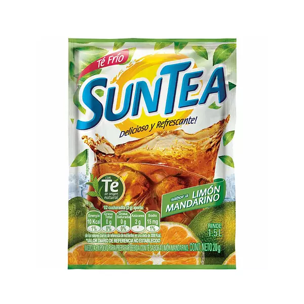 Suntea Sabor A Limón Mandarino
