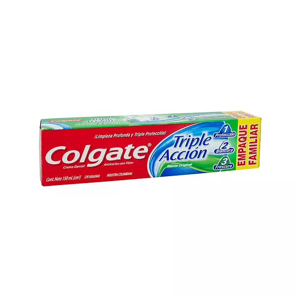 Crema Dental Colgate Triple Acción Familiar