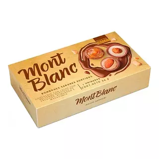 Chocolate Mont Blanc Bombones Rellenos