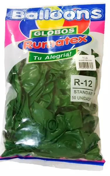 Globo R-12x50 Verde Rumatex