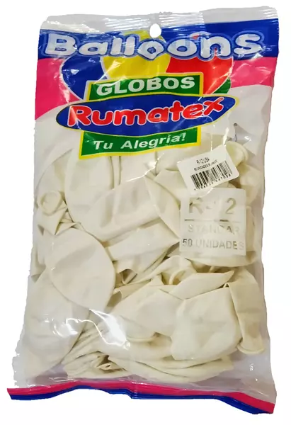 Globo R-12x50 Blanco Rumatex