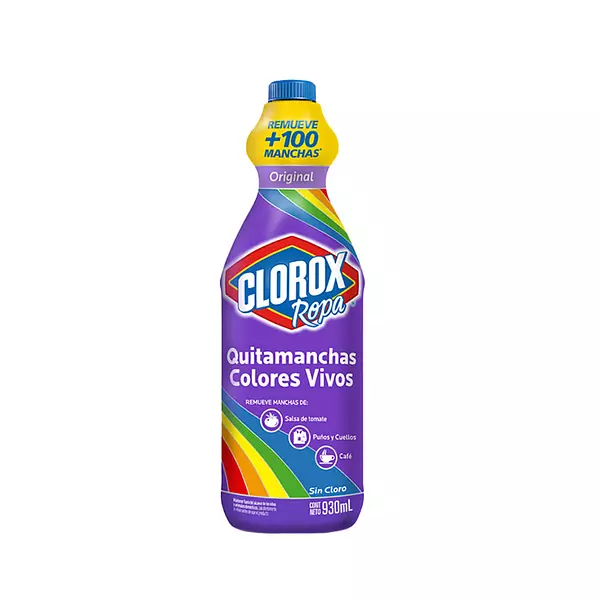 Clorox Ropa Quitamanchas Colores Vivos