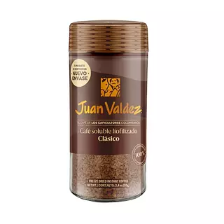 Café Liofilizado Clásico Juan Valdez