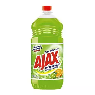 Limpiador Ajax Bicarbonato Limón