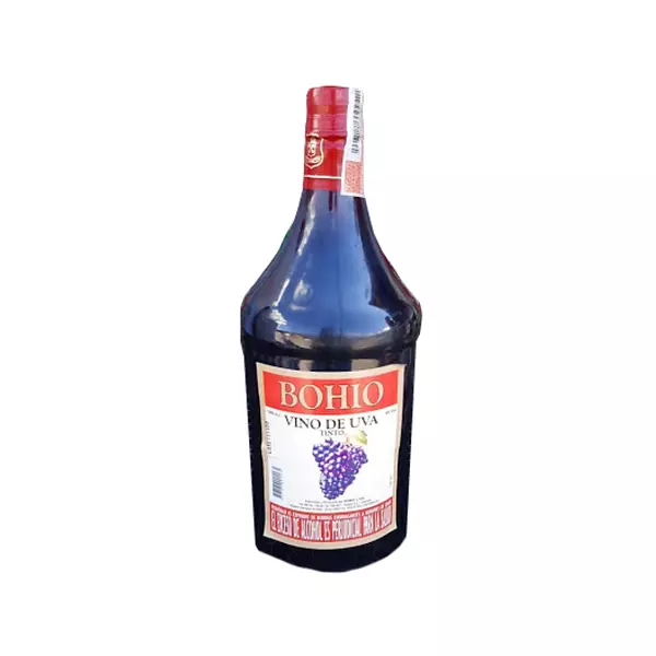 Vino Tinto De Uva Bohio
