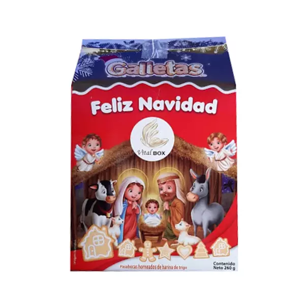 Galletas Feliz Navidad Vital Box