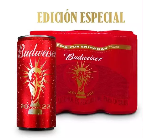 Six Pack Cerveza Budweiser De Lata