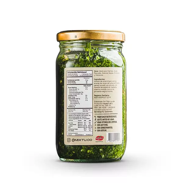 Salsa Chimichurri Mixtú