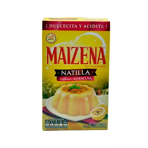 Natilla Maizena Maracuya