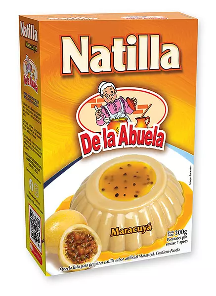 Natilla De La Abuela Sabor Maracuya