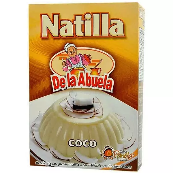 Natilla De La Abuela Sabor Coco