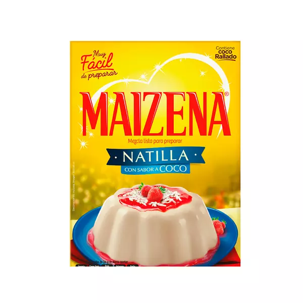 Natilla Maizena Sabor A Coco
