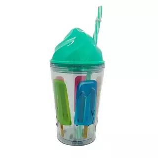 Vaso Estampado C/Pitillo 82-5 82-6 82-7 82-8