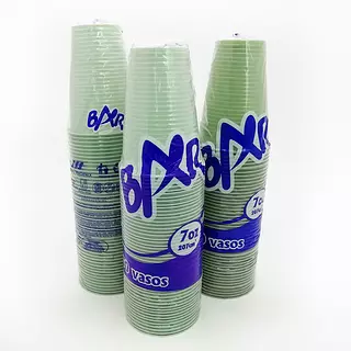 Vaso Bar 7 Onz Policolor X50 Und