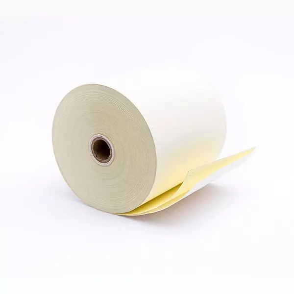 Rollo Quimico 76x30 Copia Amarilla - Blanco