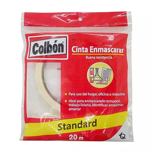 Cinta Enmascarar 18x20 Colbon 3/4"