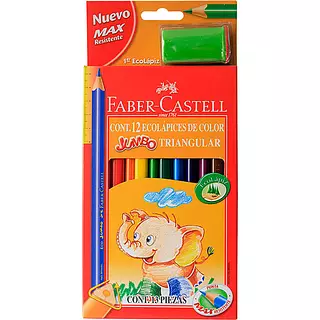 Color Faber-Castell X12 Jumbo Triangular