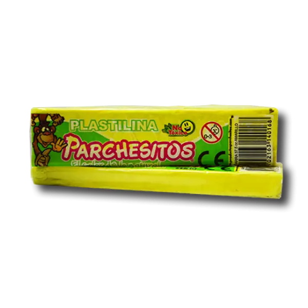 Plastilina Parchesitos Barra 65 Gms/32 Cc