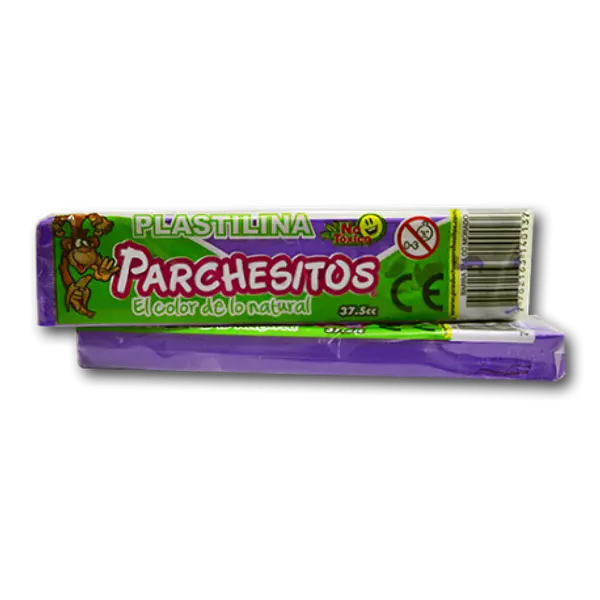 Plastilina Parchesitos Barra 65 Gms/32 Cc