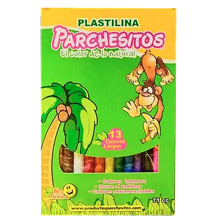 Plastilina Parchesitos X13 Larga
