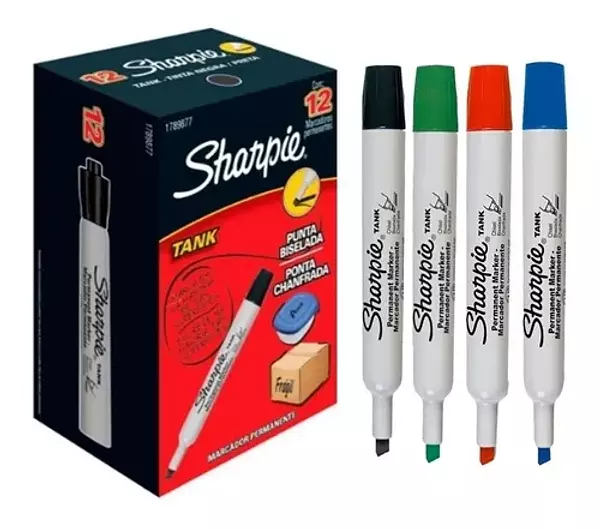 Marcador Permanente Sharpie Tank Stdo