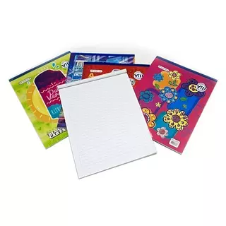 Block Carta Rayado X70h