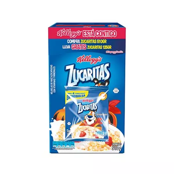 Promoción Zucaritas de Kellogg'S 520 Gr + 125 Gr