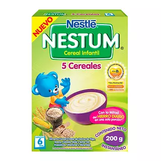 Nestum 5 Cereales Cereal Infantil