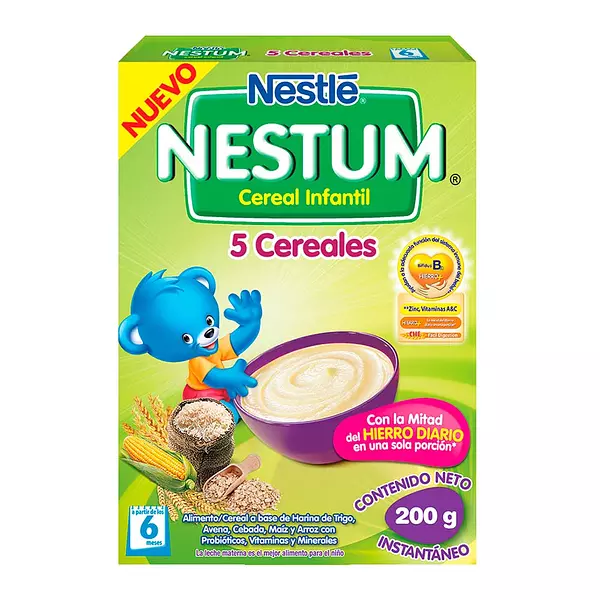 Nestum 5 Cereales Cereal Infantil