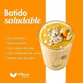 Batido saludable