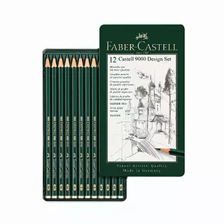 Lapiz Dibujo Faber Stdo X12