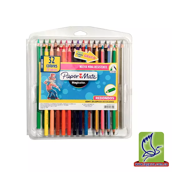 Color Paper Mate Magicolor 32 Colores / 28 Lápices