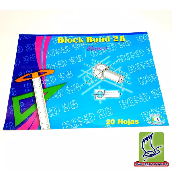 Block Base Bond 28 1/4 Sin Formato Blanco