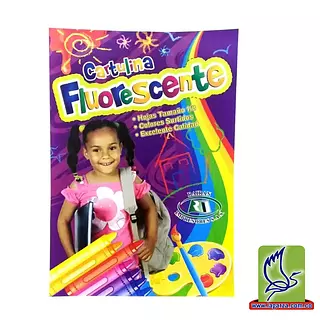 Cartulina Fluorescente 1/8 X 10