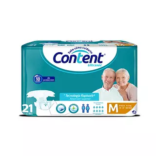 Pañales Content Ultrasec Talla M