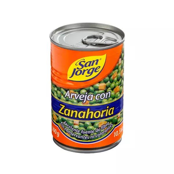 Arveja con Zanahoria San Jorge