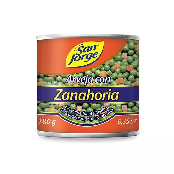 Arveja con Zanahoria San Jorge