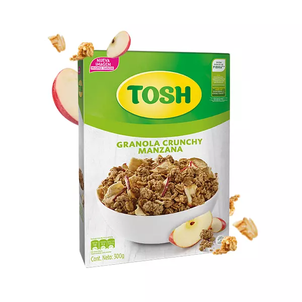 Granola Tosh Crunchy Manzana