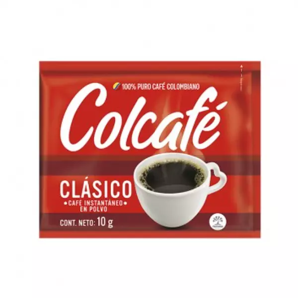 Café Colcafé Clásico 10 Sobres x 10 Gr C/U