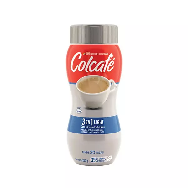 Café Colcafé Light 3 De 1