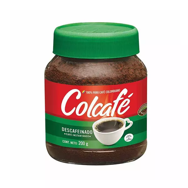 Colcafé Descafeinado Café Instantáneo