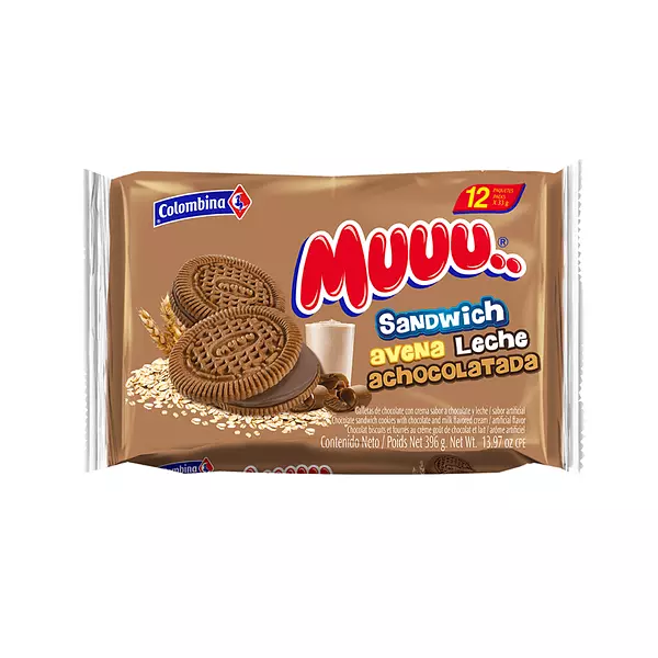 Galleta Muuu Sandw Achocolatada